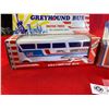 Image 2 : Two Friction Powered Greyhound busses in Unopened Cases Vintage