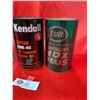 Image 2 : 4 Vintage full oil cans