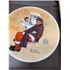 Image 2 : Norman Rockwell Christmas Plate in Box