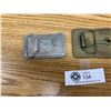 Image 2 : 2 Vintage White Freightliner belt buckles
