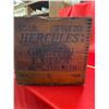 Image 2 : Hurcules Power High Explosive Dangerous Wooden Crate 22" x 9" x 9"