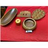 Image 1 : Lot of Hand Made Wooden Bowls Dishes Etc