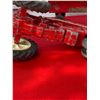 Image 2 : Vintage Metal Toy Tractor With Trailer Accessories