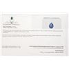 Image 2 : 14K White Gold Tanzanite Floating Invicible(2.2ct) Necklace (~weight 0.71g), Made in Canada, Apprais