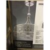 Image 2 : Eurofase Designer Home 8-Light Chandelier w/ Fan