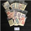 Image 1 : RARE LOT OF 28 CANADIAN BLOCKS STAMPS