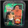 Image 1 : OFFICIAL WWF YOKOZUNA WRESTLING FIGURE Green Card MOC (HASBRO)
