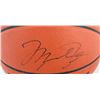 Image 2 : NBA HOF Legends (3) Jordan, Bird & Johnson Signed NBA Basketball (Beckett LOA)