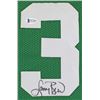 Image 2 : Larry Bird Authentic Signed Green Pro Style Jersey Autographed (Beckett Witnessed)