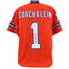 Image 1 : Henry Winkler The Waterboy Authentic Signed Coach Klein Orange Jersey (Beckett Witnessed)