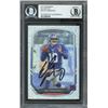 Image 1 : 2013 BOWMAN SILVER ICE #10 ELI MANNING AUTHENTIC AUTOGRAPH (BECKETT WITNESSED)