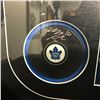 Image 2 : Marner,M Signed Puck Frame Maple Leafs (Frameworth COA)