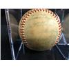Image 2 : VINTAGE 1957 Milwaukee Braves Signed Baseball ( Pafko,Spahn. Aaron, Burdette, Mantilla.....