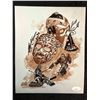Image 1 : GERRY CHEEVERS & BILLY SMITH DUAL SIGNED 8X10 ART PRINT (JSA COA)