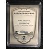 Image 1 : UPPER DECK THE CUP UNCUT SHEET REDEMPTION CARD GOLD SPECTRUM ROOKIE AUTOS, BLACK FOIL ROOKIE AUTOS