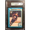 Image 1 : 1979-80 O-PEE-CHE #18 WAYNE GRETZKY ROOKIE CARD FIRST PRINT (KSA 6.0)