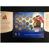 Image 2 : THE VANCOUVER 2010 CIRCULATION COINS (SHOWCASE ALL 17 IN THIS EXCLUSIVE KEEPSAKE FROM RBC)