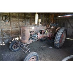 Farmall Super C Tractor, new battery.  Runs good.  Serial # 169694
