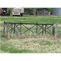 Sweep for a farmhand & bale attachment