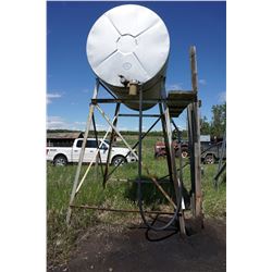 1 - 500 gallon fuel tank & stand diesel