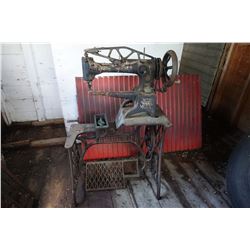 Old Singer leather sewing machine