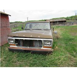 1979 Ford F150 custom, 2WD, 4 speed