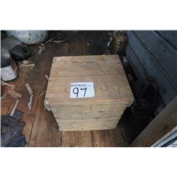 Wooden Egg crate & lantern chimney