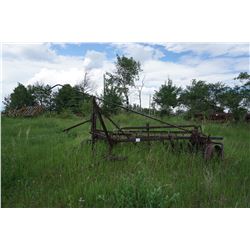 Old steel wheel disc