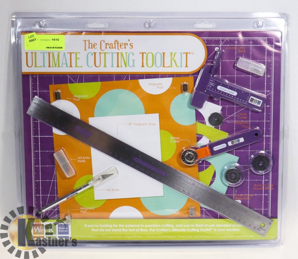 NEW CRAFTERS ULTIMATE CUTTING TOOL KIT