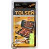 Image 1 : NEW TOLSEN 13 PC VDE INSULATED SCREWDRIVER SET