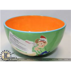 VINTAGE 2006 KELLOGG'S RICE KRISPIES EX-LARGE BOWL