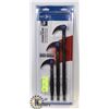 Image 1 : SEALED 3 PC JET POWER CLAW PRY RATCHETING SET.