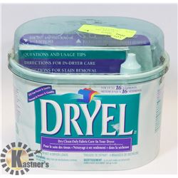 NEW DRYEL AT HOME DRY CLEANING STARTER KIT