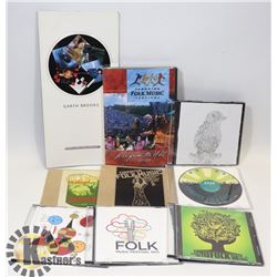 LOT OF (7) EDMONTON FOLK FESTIVAL ISSUED CDS