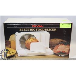 RIVAL ELECTRIC FOOD SLICER