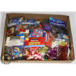 FLAT OF ASSORTED CONFETTI