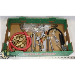 FLAT OF CONNECTIONS, AIR NOZZLES, AND MORE