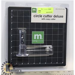 MAKING MEMORIES CIRCLE CUTTER DELUXE WITH CRAZY
