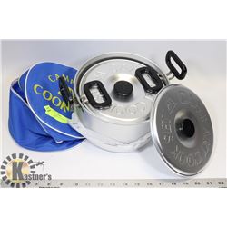 CAMP ART COOK SET WITH STORAGE BAG
