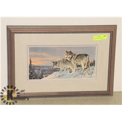 "WILDERNESS SUNDOWN" BY ISABEL LEVESQUE WITH COA