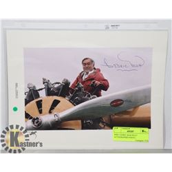WW2 CEDRIC MAH PILOT AUTOGRAPHED PHOTO