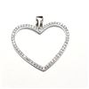 Image 1 : SILVER CUBIC ZIRCONIA  PENDANT