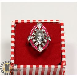 VINTAGE STYLE WOMAN SS VOGUE DESIGN MINI STONE