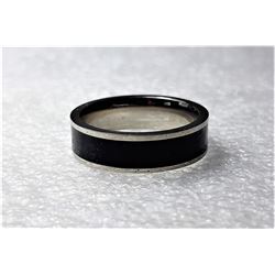 19)  SILVER TONE STAINLESS STEEL WITH