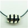 Image 1 : S/SIL BEAD (8G) NECKLACE