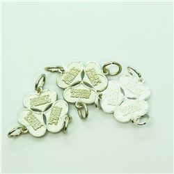 S/SIL THREE LOTS OF BREAKABLE PENDANT