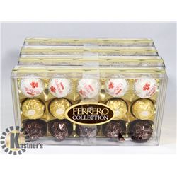 LOT OF 4 FERRERO ROCHER COLLECTION
