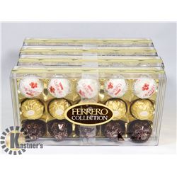 LOT OF 4 FERRERO ROCHER COLLECTION
