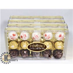 LOT OF 4 FERRERO ROCHER COLLECTION