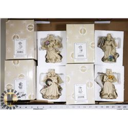 FLAT OF FOUR SARAH'S ANGELS FIGURES